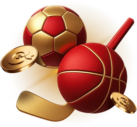 Futbol va basketbol to'plari va xokkey tayoqchasi: Pinco'da sport stavkalari
